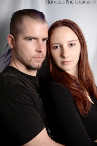 Male and Female model photo shoot of RyanSpyke and Hourglass by Nervous Photography