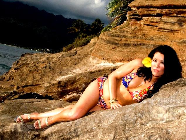 Female model photo shoot of Princess Krimzon ll in Hawaii