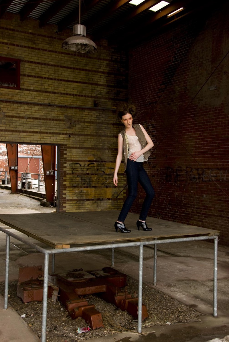 Female model photo shoot of Alex Julian and Rebecca-Jo Karen Dunham in brickworks, wardrobe styled by Shelby Monita Lee