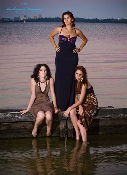 Female model photo shoot of Cherie Armour, AngeliqueZ and Jessica Truscott by Natalie of 14th Frame, LeanneC and Gareth Gorman in Applecross