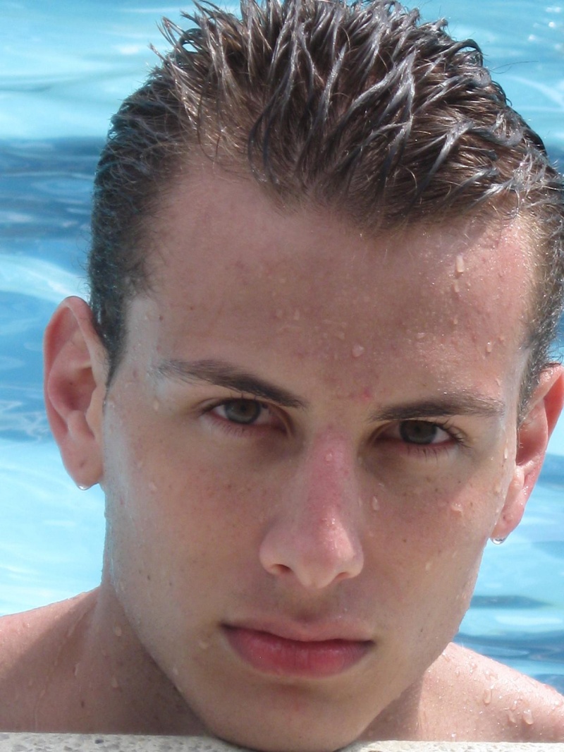Male model photo shoot of Francpiero Del Medico in At a hotel in Venezuela