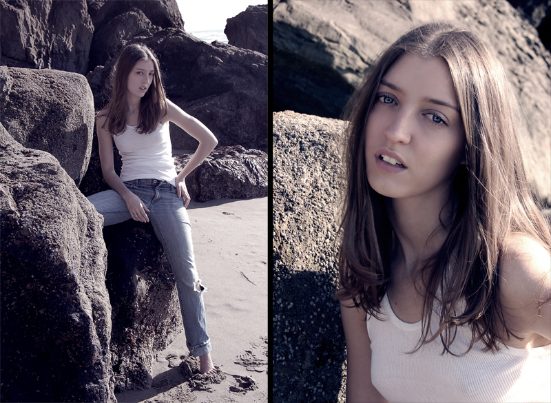 Female model photo shoot of Polina Yarovaya by SpiritPhoto in Sutro Baths, SF