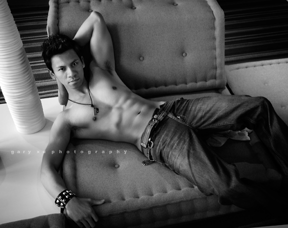 Male model photo shoot of Gary Xu Photography and Mark Alfred in Los Angeles