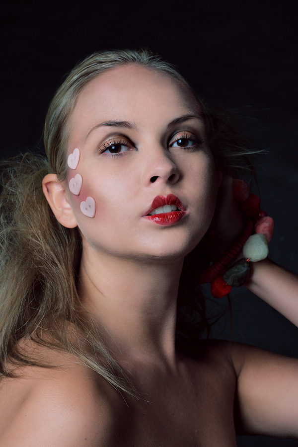 Female model photo shoot of LydiaJane Makeup in Caerleon University Studio