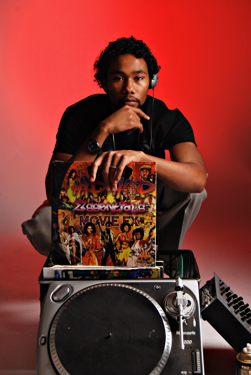 Male model photo shoot of DJ MIXMASTERCASH in Marlon's Studio 323-769-9663 