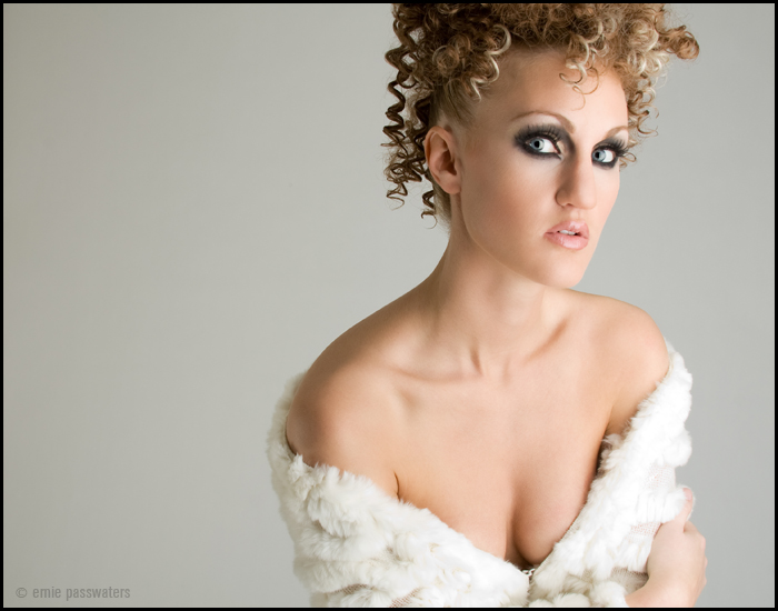 Female model photo shoot of Christie Lipham Ebinger by miss ernie, makeup by Amy Vazquez