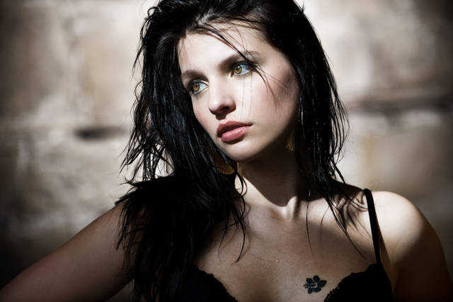 Female model photo shoot of Leah Parise by 2Mark Cooper2, makeup by Lisa Hehr