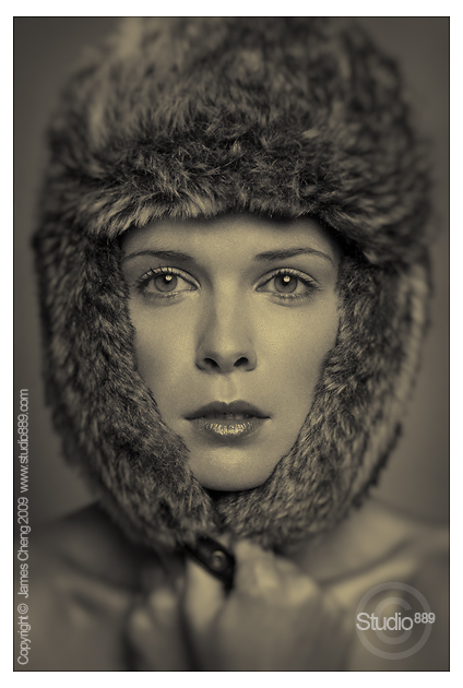 Female model photo shoot of Mareena by Studio 889 in Studio 889, makeup by TEXTURES