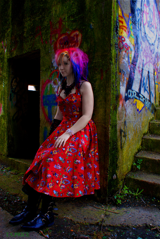 Female model photo shoot of Zoe T-ea- by TemporalSublimity in Police Shelter, Cheshunt