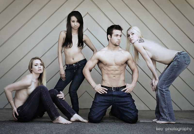 Female and Male model photo shoot of Taylor D Walt, _incognito_ and Sara Tatiana by Key  Productions in Encinitas