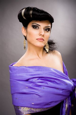 Female model photo shoot of Diosa Make Up Artist in Winnipeg