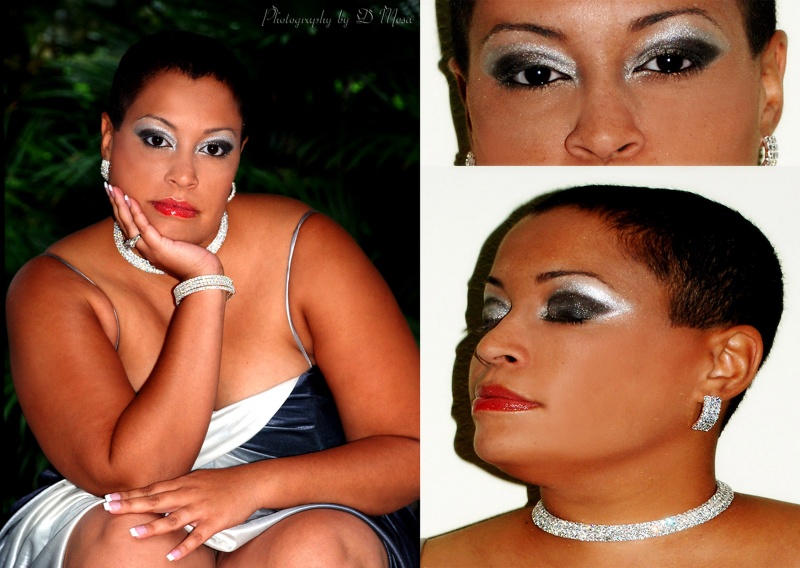 Female model photo shoot of Star Make-up in Miami Beach FL