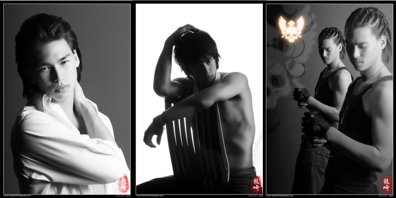 Female and Male model photo shoot of Stylist Miranda and dpsocho by Ryuuzaki, hair styled by Stylist Miranda