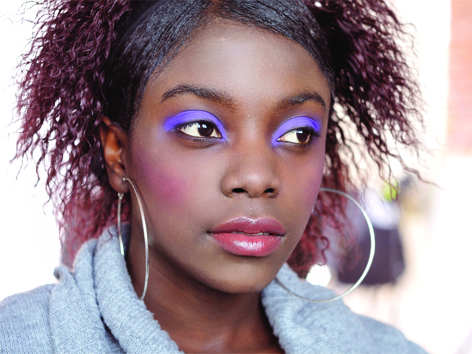Female model photo shoot of Make-up Pro