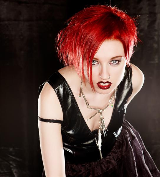 Female model photo shoot of Vega- in Edinburgh, makeup by Sian Lidgate