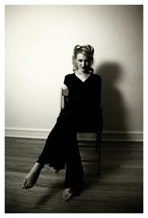 Female model photo shoot of Natasha Minsk by K Leo in Chicago