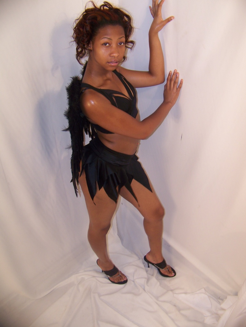 Female model photo shoot of LIL LADY LYN in PHOTOGRAPHER'S STUDIO