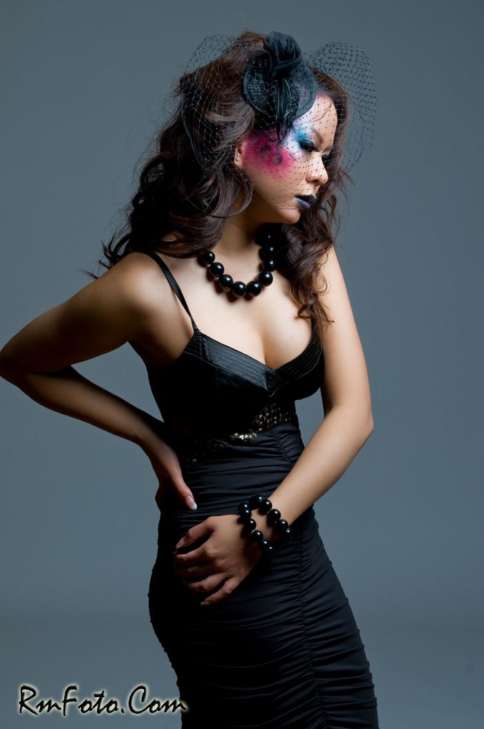 Female model photo shoot of Lisa Lee XO by RmPhotographs in Houston TX, makeup by julie ho
