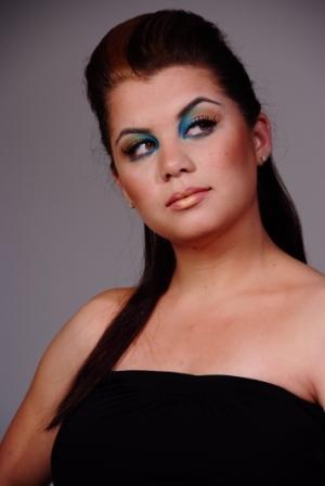 Female model photo shoot of MOBB Makeup