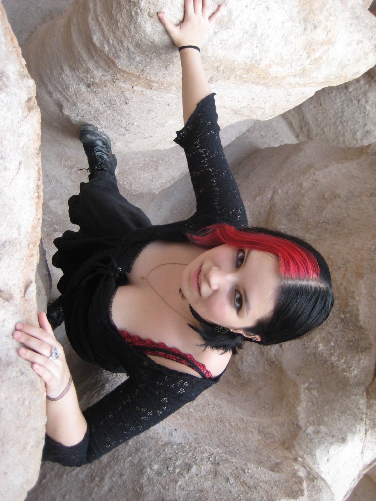 Female model photo shoot of Aniron in new mexico