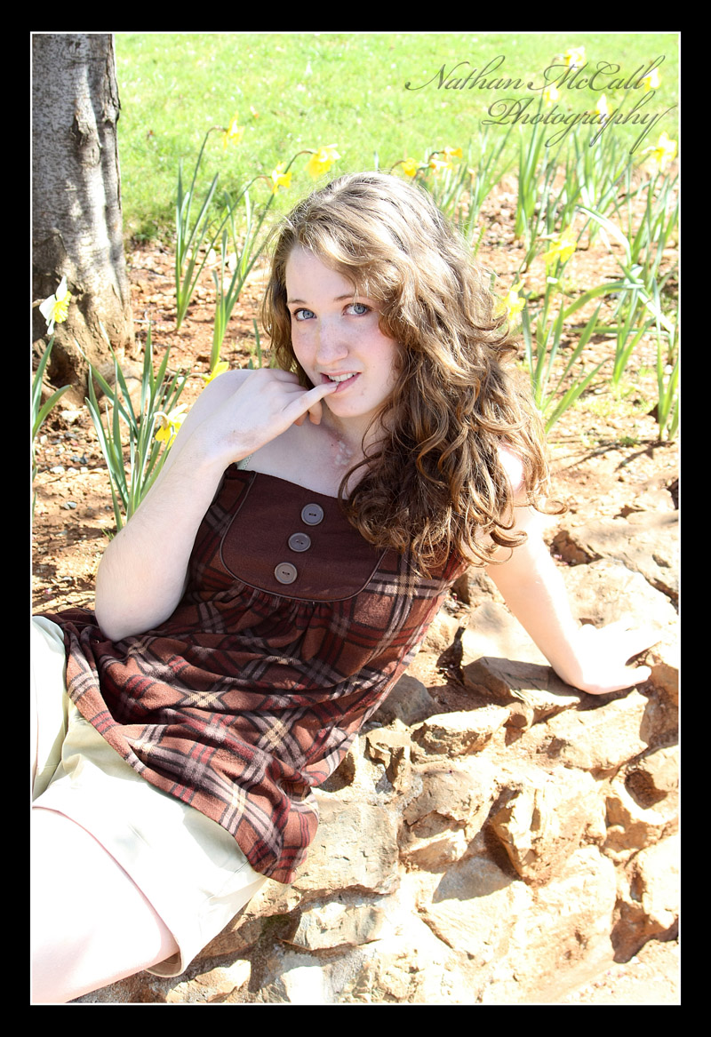Female model photo shoot of Brielle M by McCall Photography