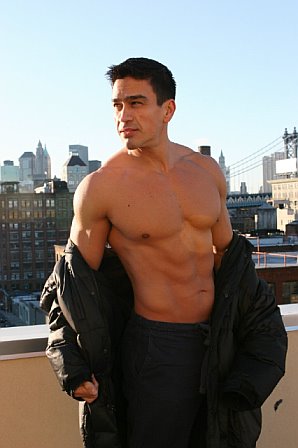 Male model photo shoot of Alexis Cespedes in Manhattan