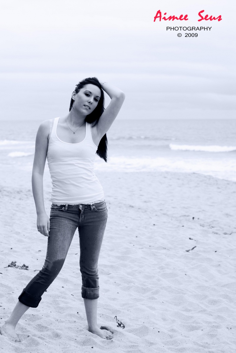 Female model photo shoot of AlyssaAT by Aimee Seus Photography in Half Moon Bay, CA