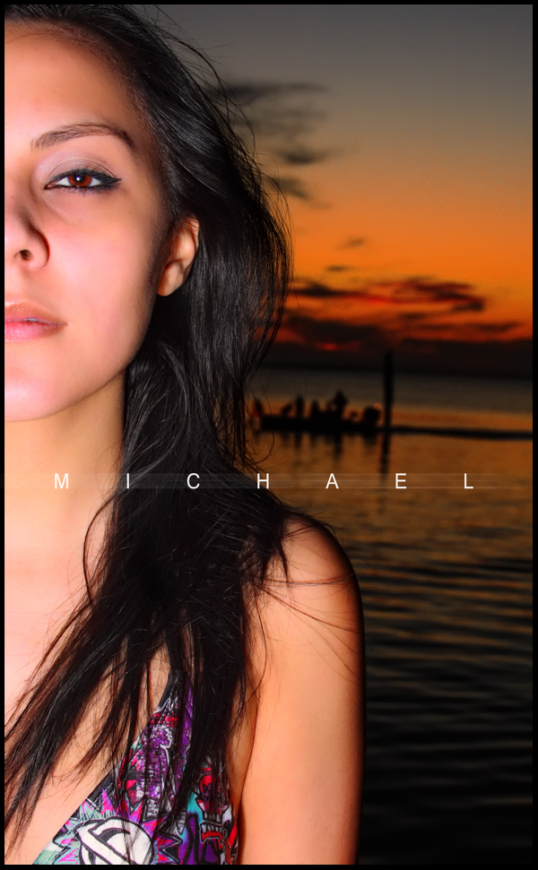 Male and Female model photo shoot of Michael Nites and Nicole Ausband in South Padre Island, TX