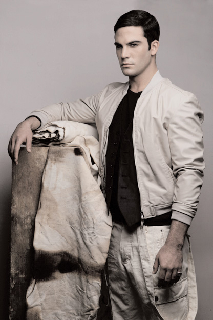 Male model photo shoot of Saville Dorfman in Milan
