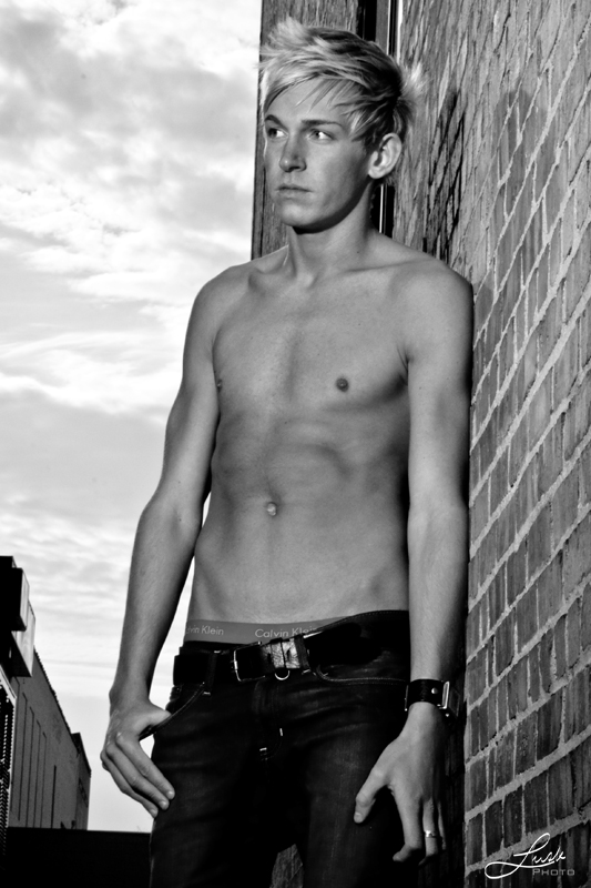Male model photo shoot of Joe Klasen by Lusk Photo, hair styled by Diane Leach
