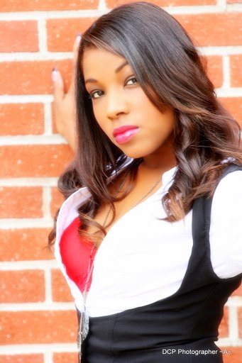 Female model photo shoot of Alicia_Renee by Photographer  A, wardrobe styled by sexxy g clothing co