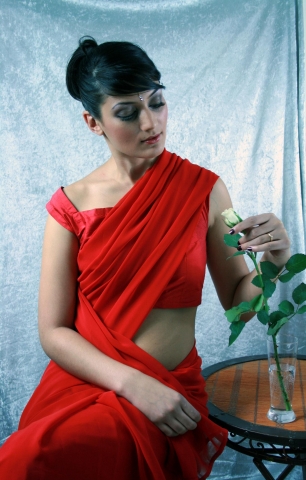 Female model photo shoot of Selina MUA