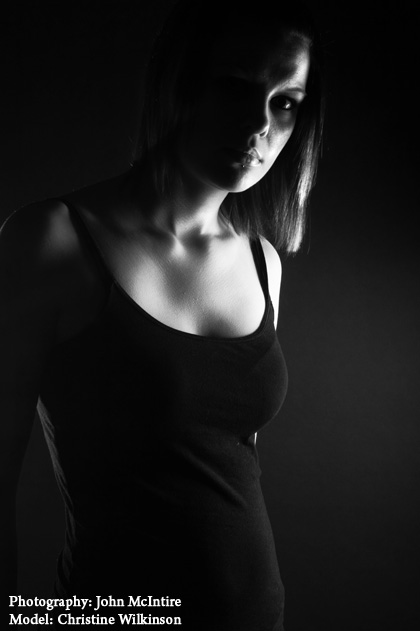 Female model photo shoot of Chrisi Bathory by John McIntire in Studio 