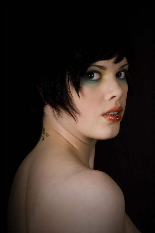 Female model photo shoot of Scarlett_C by Fetherston Photography in Nanaimo, BC, makeup by Ashley Swiss