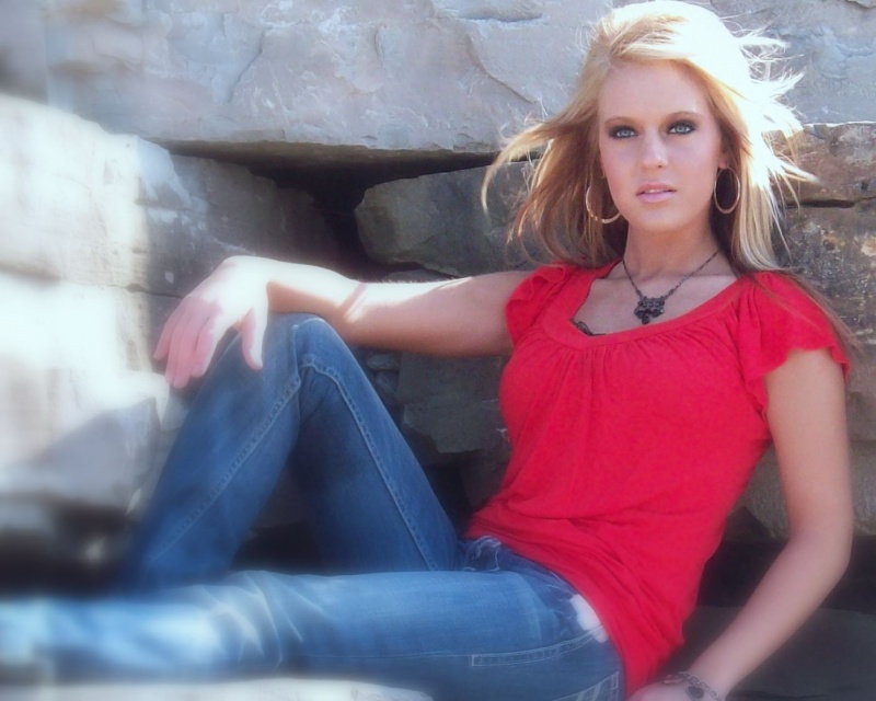 Female model photo shoot of Missy Law in Frankenmuth