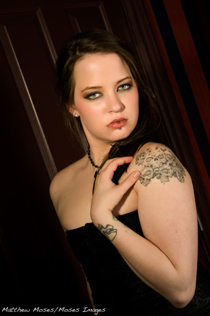 Female model photo shoot of Eternal Fyre by Matthew Moses in Stillwater, MN, makeup by Makeup by Sally