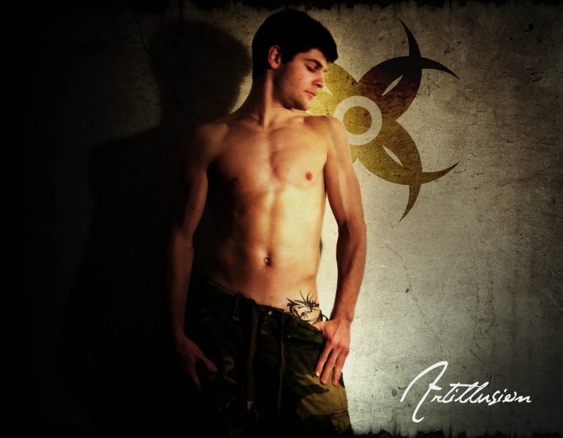 Male model photo shoot of Menelaos McPab