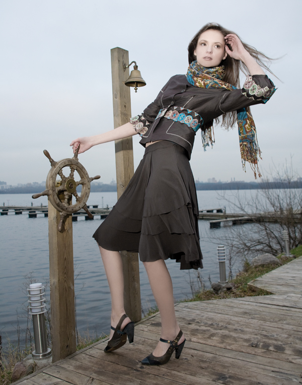 Female model photo shoot of Alina Malina in Moscow, Russia