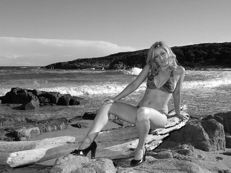 Female model photo shoot of Tania Smith - Newcastle in Anna Bay
