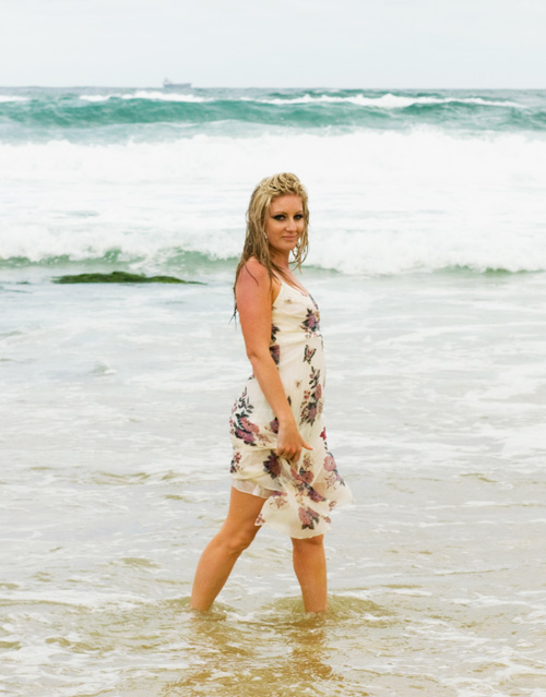 Female model photo shoot of Tania Smith - Newcastle in Newcastle Beach