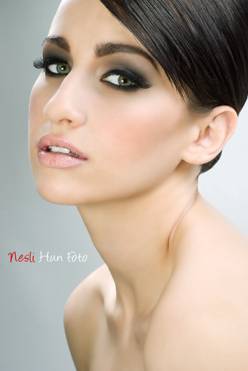 Female model photo shoot of Marika Bee by Nesli Hun Foto, makeup by julie taing  and Nina - The Doll Service