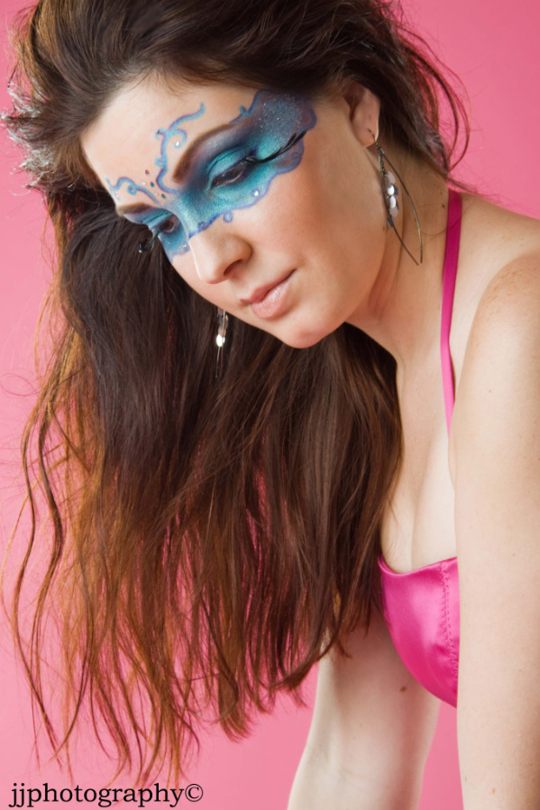 Female model photo shoot of Sugarface Cosmetics