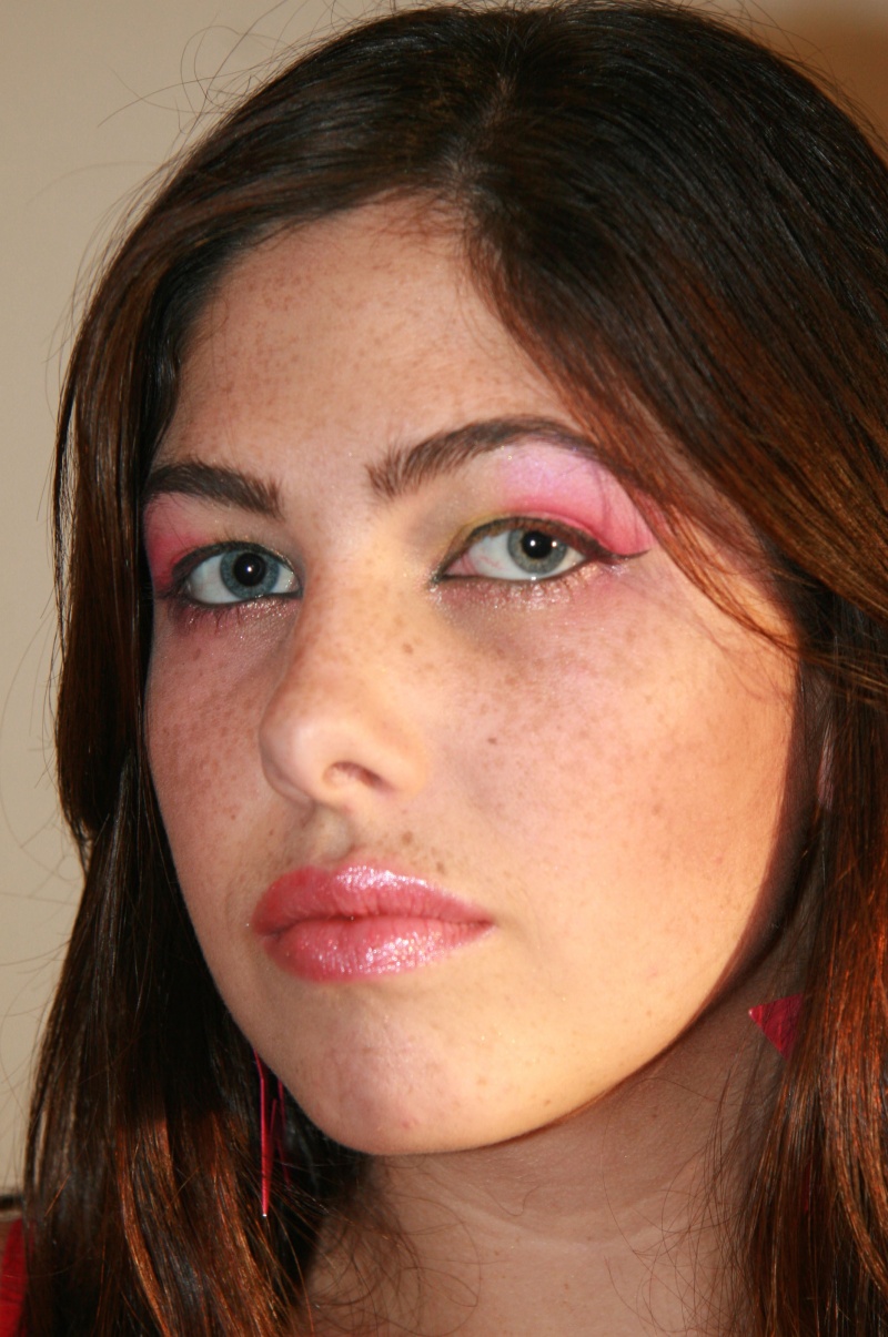 Female model photo shoot of Star Make-up in AP studios