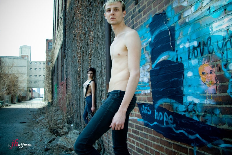 Male and Female model photo shoot of Brent Reichenberger and MsAsh by J Huffman