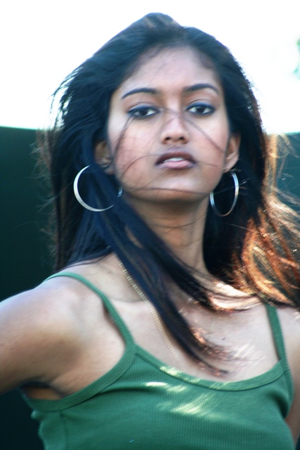 Female model photo shoot of Priya Nair in Auckland City Skate Park