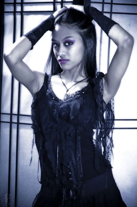 Female model photo shoot of Blood Countess by dPr Photography