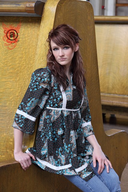 Female model photo shoot of Sarah Traczynski by Alexandra Santamaria in Union Station Denver CO