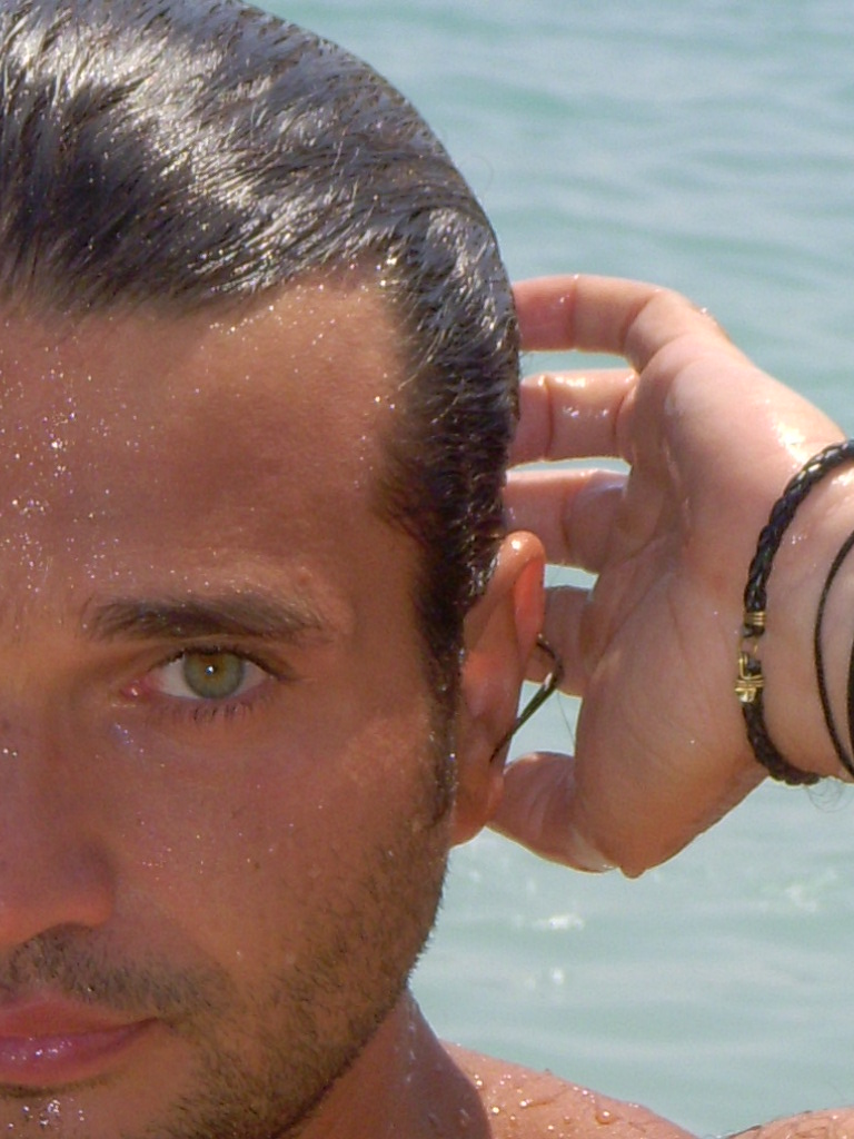 Male model photo shoot of oceano in Ibiza Spain