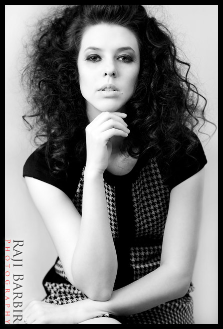 Female model photo shoot of Hailey Nebeker by tinycomet in Studio, makeup by Jaylene Barbir