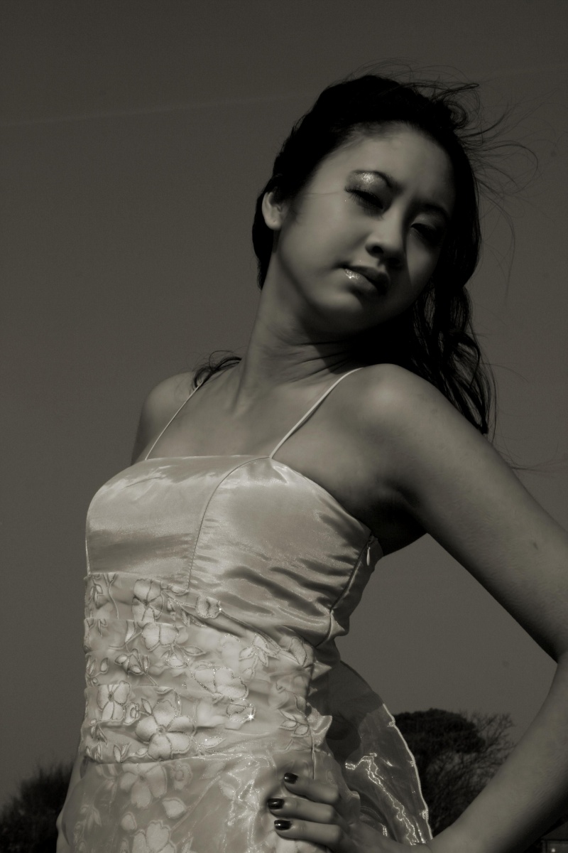 Female model photo shoot of Sophie Huynh Wong by Makeography